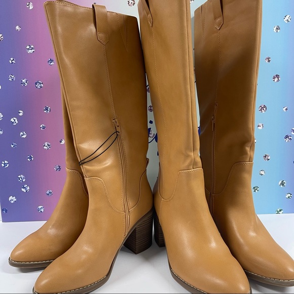 👢RIDING BOOTS TAN 4 SIZES - Picture 7 of 11